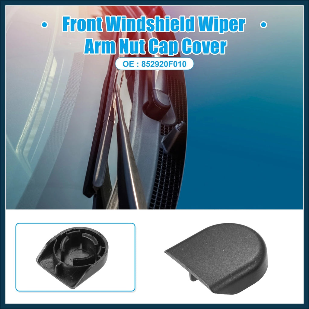 2pcs Wiper Arm Nut Cover Cap for Toyota C-HR (2017–2023) 766549515503
