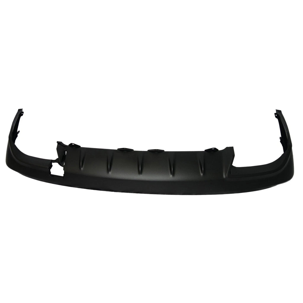 Rear Lower Valance Panel Replacement Black Textured for Volkswagen Tiguan (2018–2023)