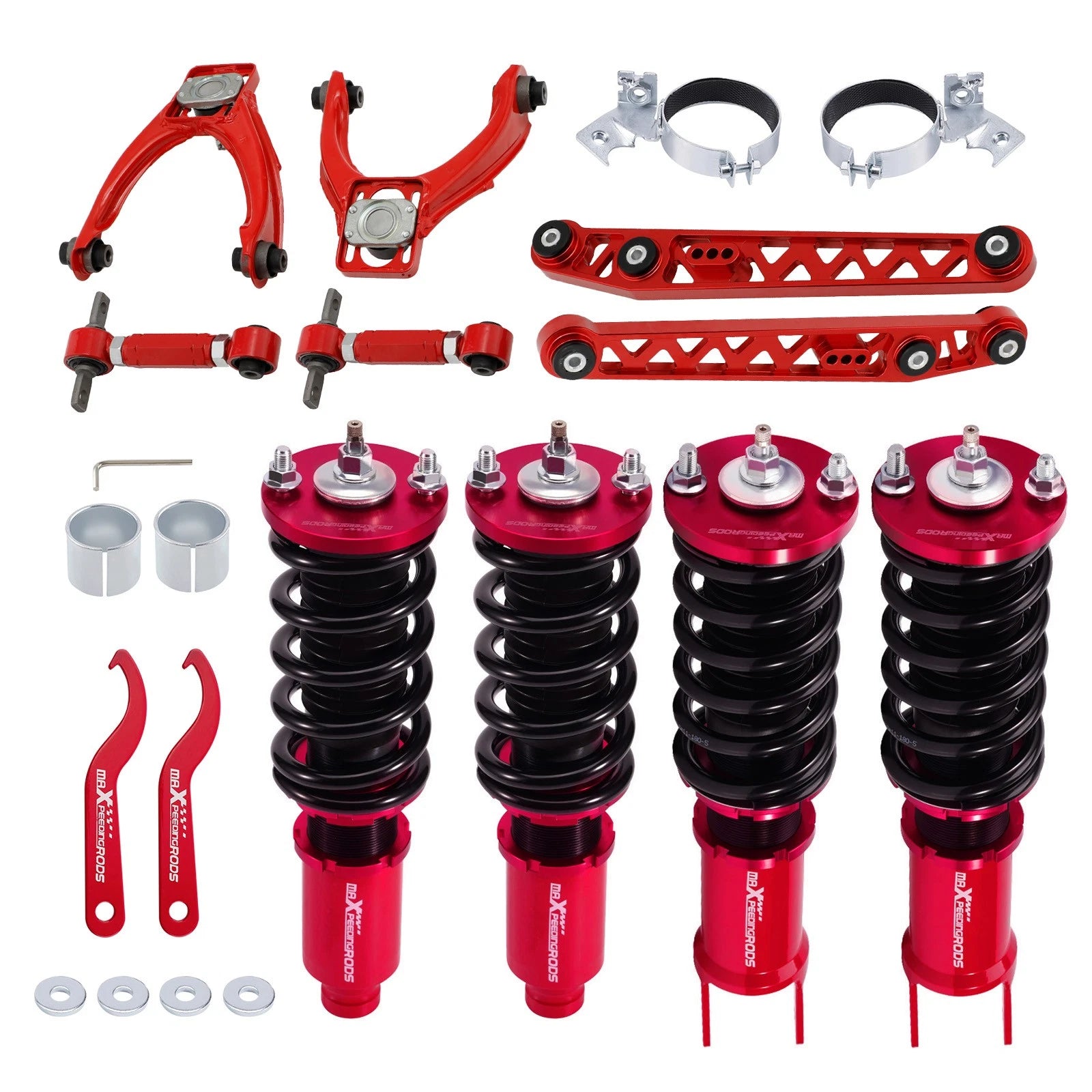 Adjustable Coilovers & Camber Control Arms for Honda Civic (1996–2000)