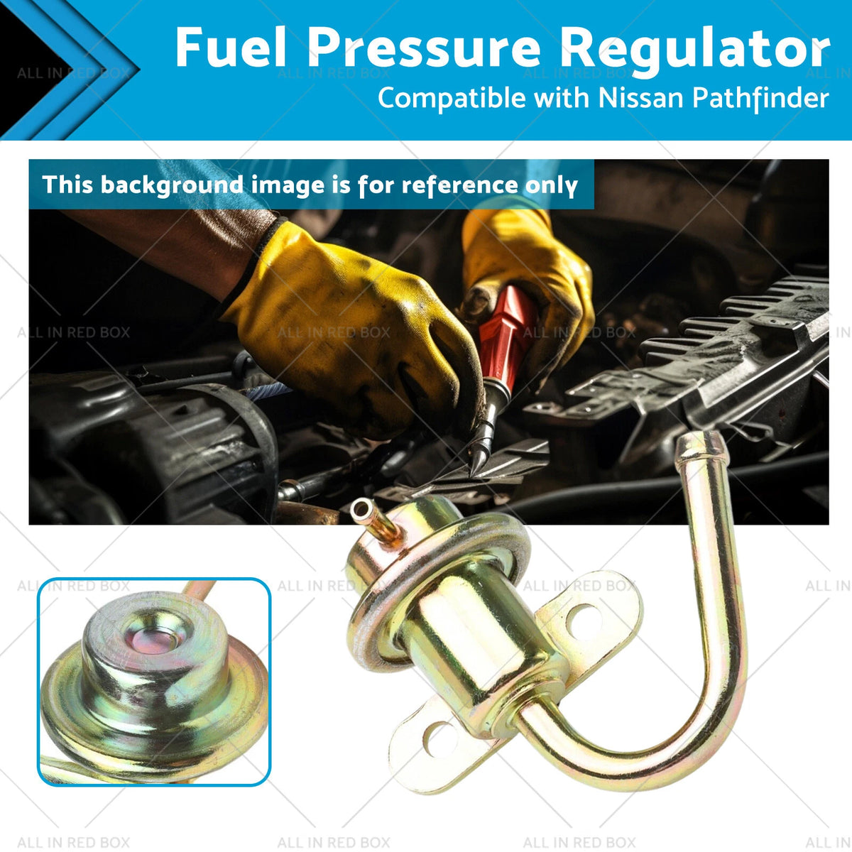 Fuel Pressure Regulator for Nissan Navara D21 3.0L (1989–2006)