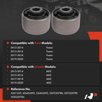 2X Front Lower Control Arm Bushings for Ford Fusion (2013-2020)