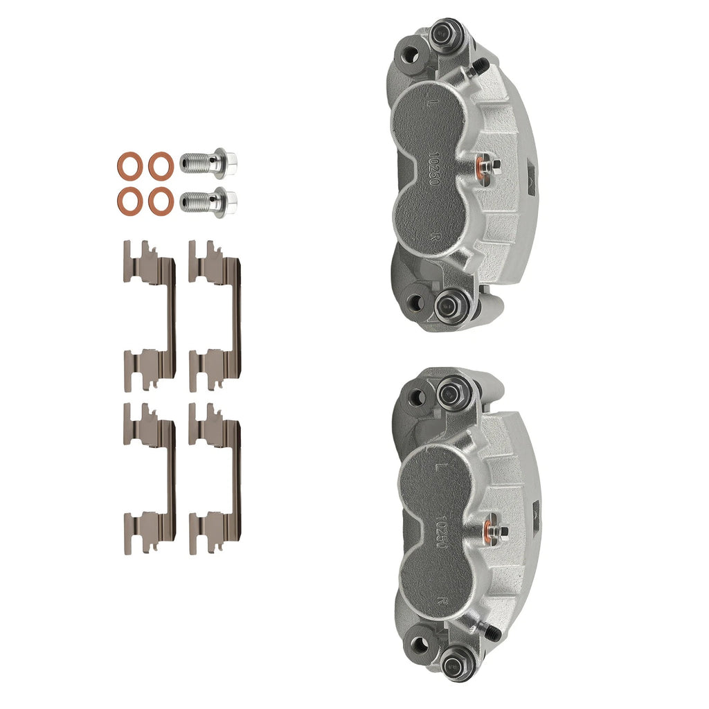 Rear Left & Right Brake Calipers for Chevrolet Express GMC Savana (2003–2020)