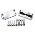 Chrome Front Fender Relocator Kit for Harley Touring FLHT FLHR (2003–2013)