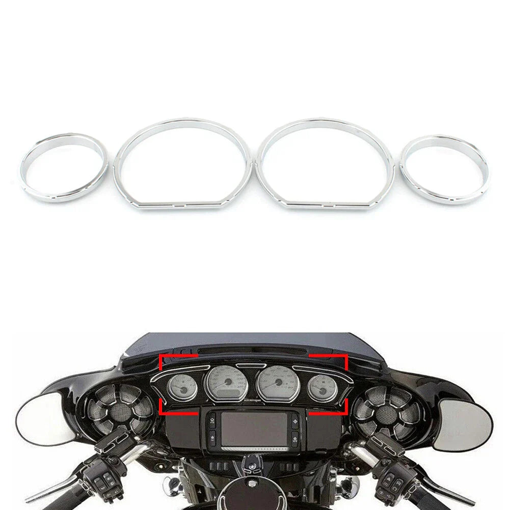 Instrument Board Gauge Bezel for Harley Electra Street Glide (2014-2023)