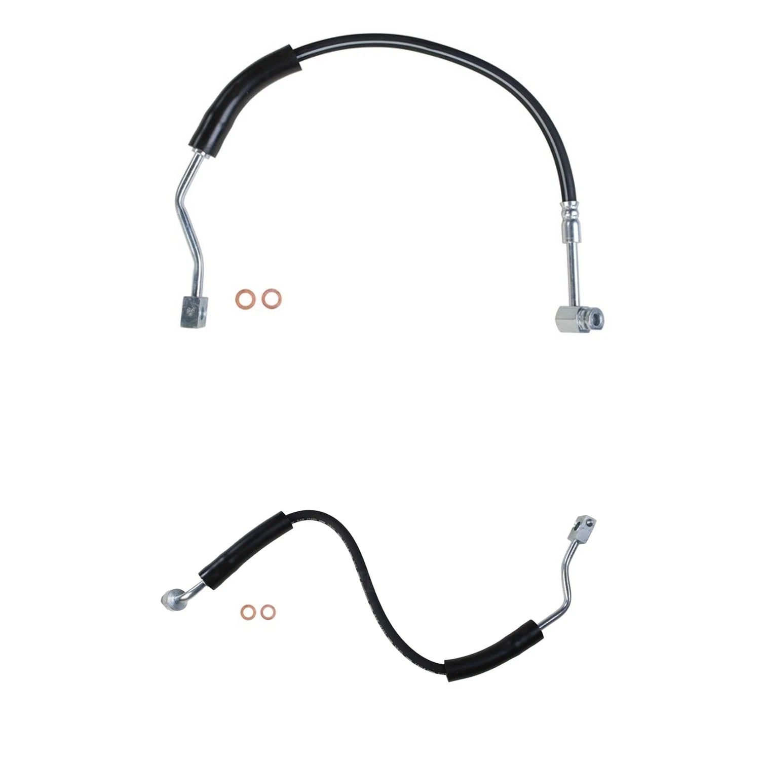 Sunsong Brake Hydraulic Hose Kit for Ford E350 E250 Econoline (2000–2005)