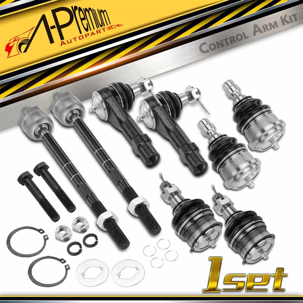 Set of 8 Front Inner & Outer Ball Joints for Ford Ranger Mazda 