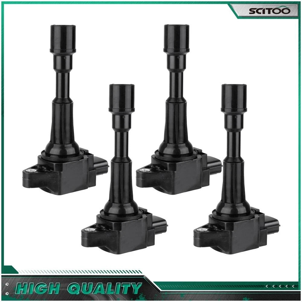 Set of 4 Ignition Coils for Mazda 2 1.5L L4 (2011–2014)