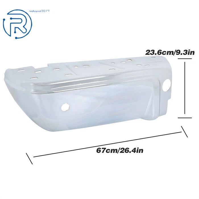 Step Bumper for Ford F250 F350 (2008-2016) with Sensor Holes, Rear Left