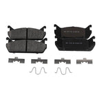 Rear Brake Disc Rotors and Pads Kit for Mazda Miata (1990–1993)