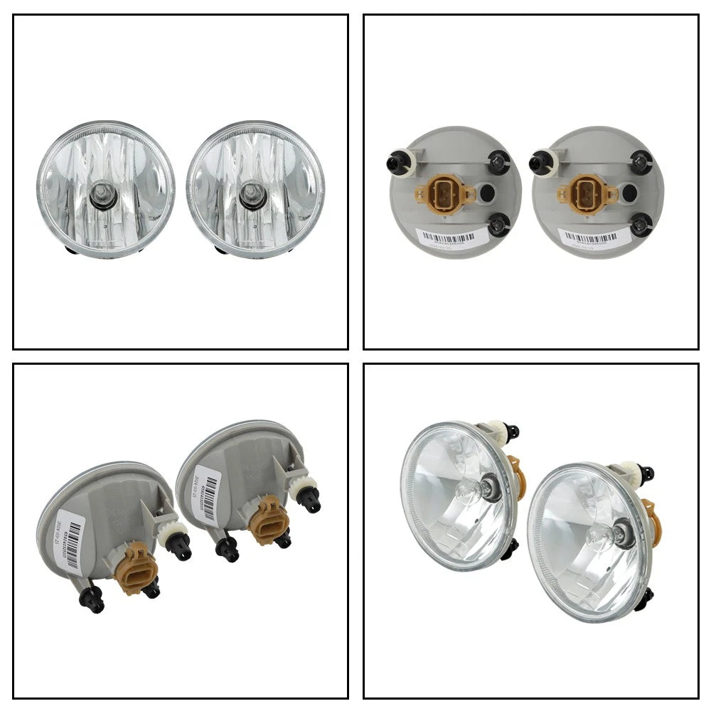 Fog Lights Set for Chevy Traverse (2018â2021) with Bezel, Harness, Switch, Relay