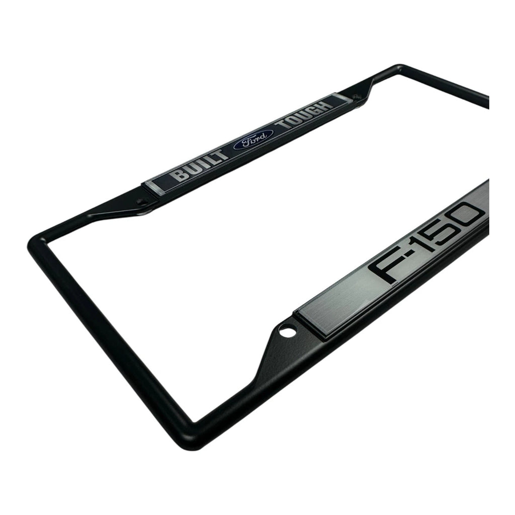Licensed Black License Plate Frame for Ford F-150 (2004–2020)