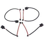 Set of 4 Brake Pad Wear Sensors for Audi Q7 (2007–2015) Porsche Cayenne (2003–2010) VW Touareg (2004–2010)
