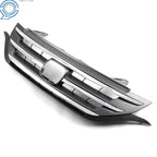 Front Hood Bumper Grille for Honda CR-V (2012–2014) Black Chrome