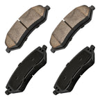 4X Front Ceramic Brake Pads for Dodge Grand Caravan (2001–2005)