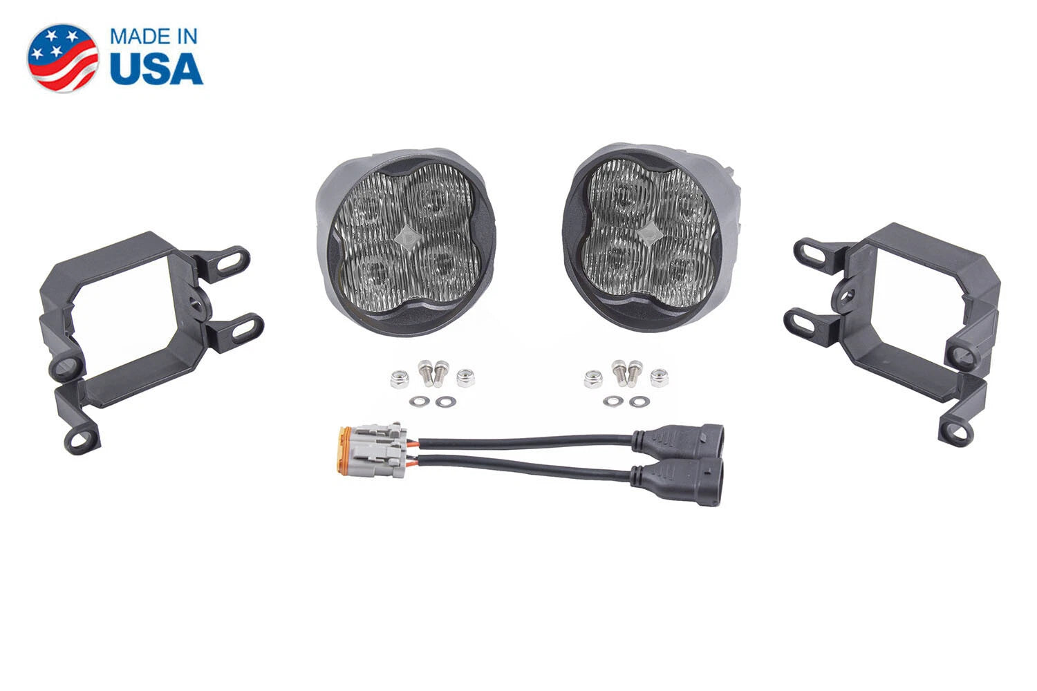 LED Fog Light Kit SAE Pro White for Toyota Lexus with ABL (Qty 1) (2013–2024)