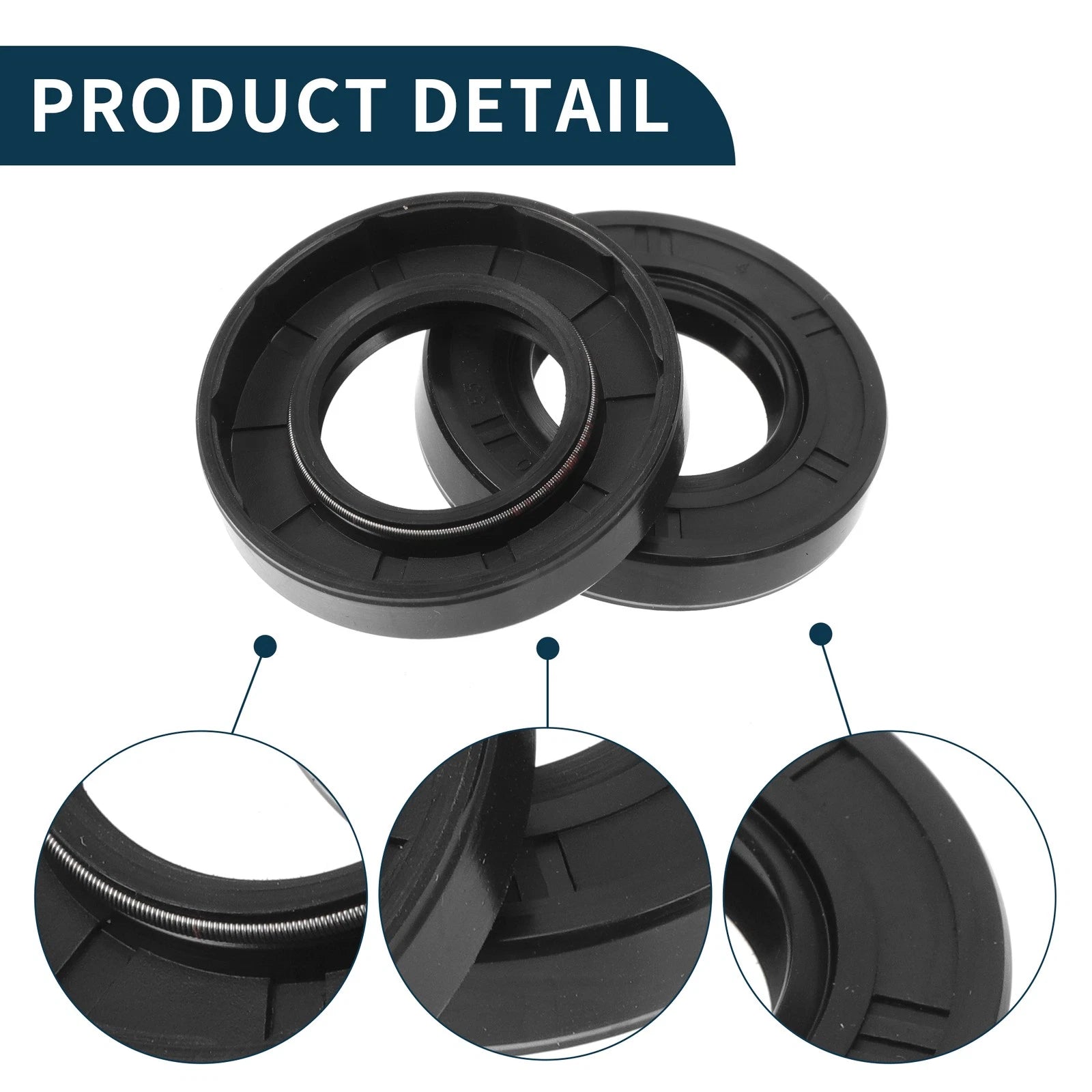 Set of 5 Oil Seal Rotary Shaft Seal NBR Rubber 30x55x10mm
