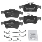 4X Rear Ceramic Brake Pads Set for Ford Transit Connect (2014–2023), Focus (2012–2018)