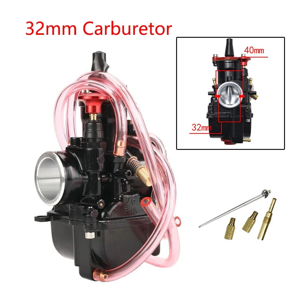 32mm Carburetor with Power Jet for Scooter ATV Motorcycle (250-300cc)