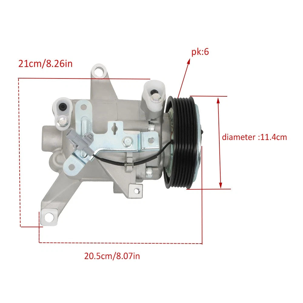 A/C Compressor & Clutch for Subaru Impreza (2012–2016) Forester (2014–2018)