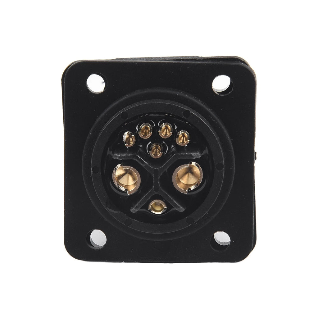 Rugged M23 2+1 Plus 5 Battery Connector for Outdoor Applications
