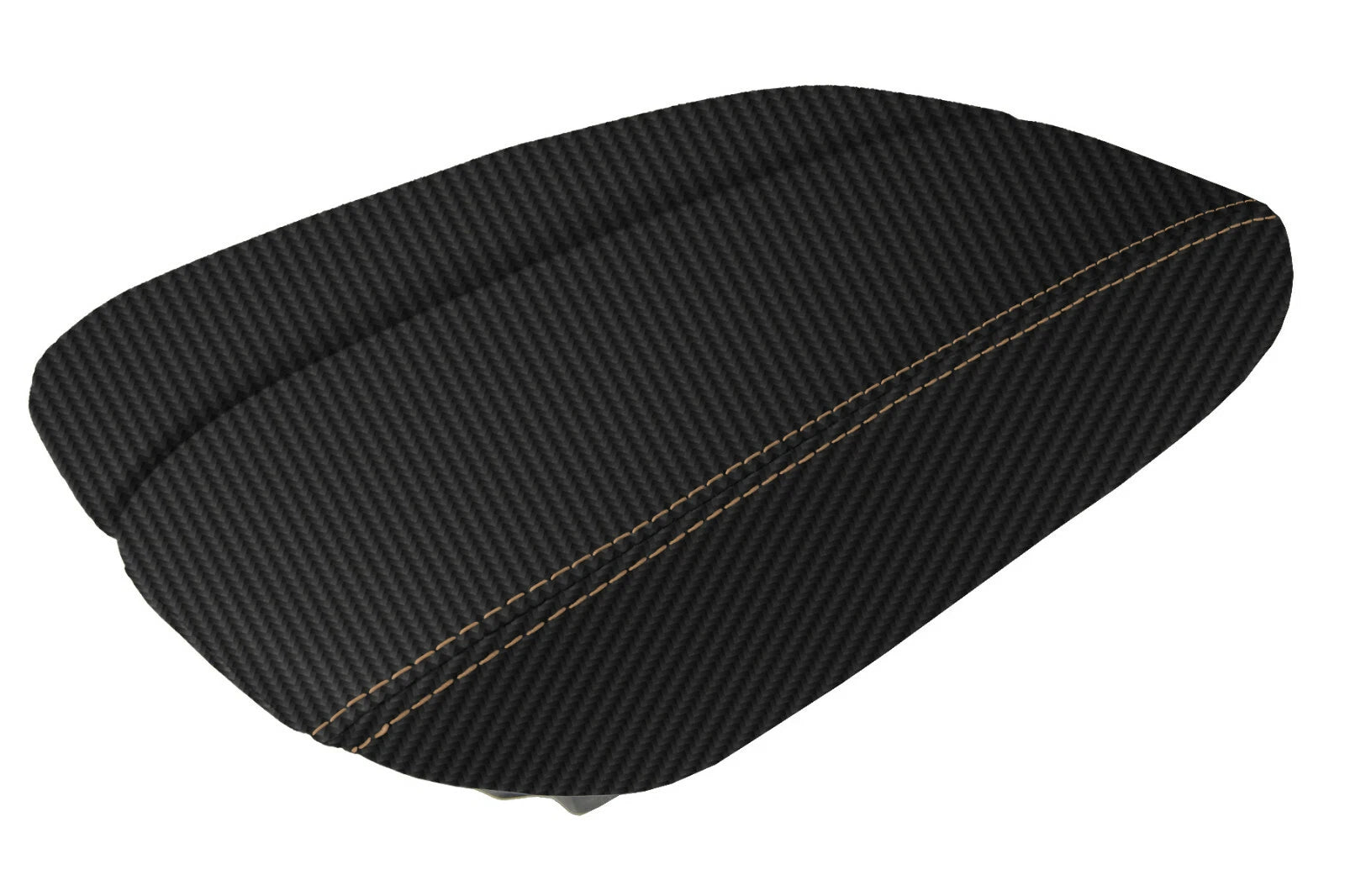 Carbon Fiber Console Pull Over Armrest Cover for Audi A8 (2011–2017)