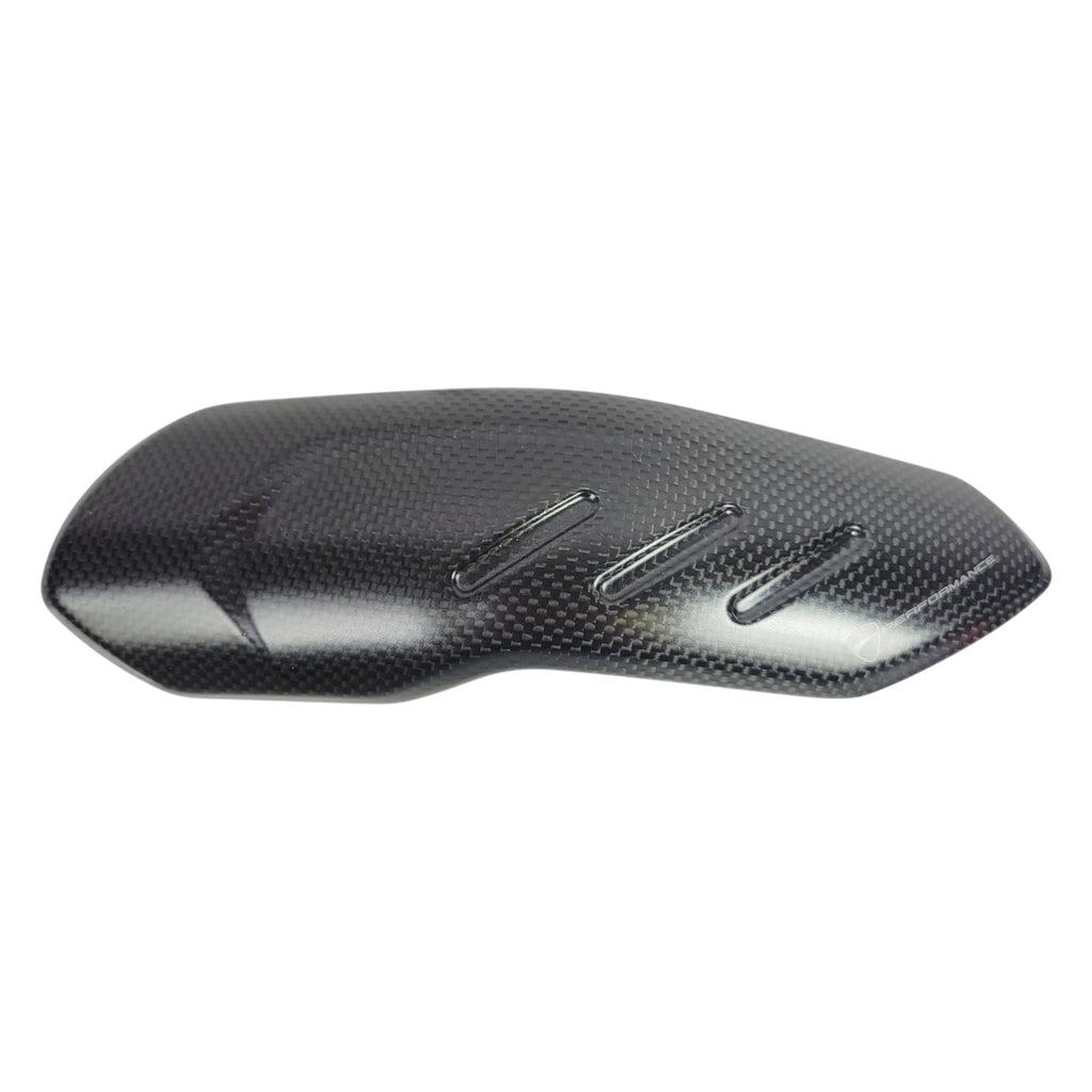 Genuine Ducati Carbon Heat Guard for Hypermotard 698 (2024–2026) 96981761AA