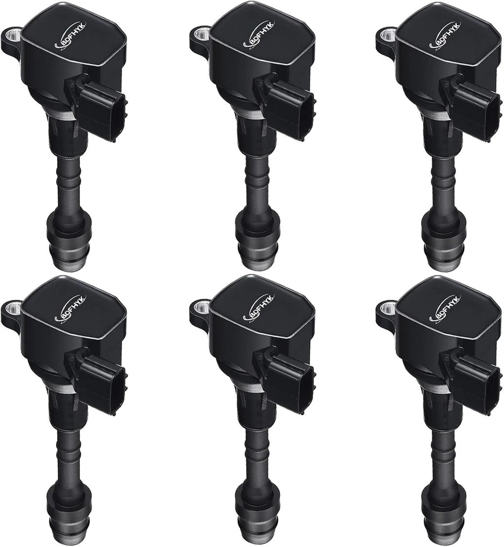 Set of 6 Ignition Coils for Nissan Xterra Pathfinder Frontier (2005–2015) UF349