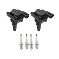 Set of 2 Ignition Coils & 4 NGK Platinum Spark Plugs for Optima (2011–2015)