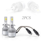 H7 7600LM 36W LED Headlight Bulbs for Car (6000K)