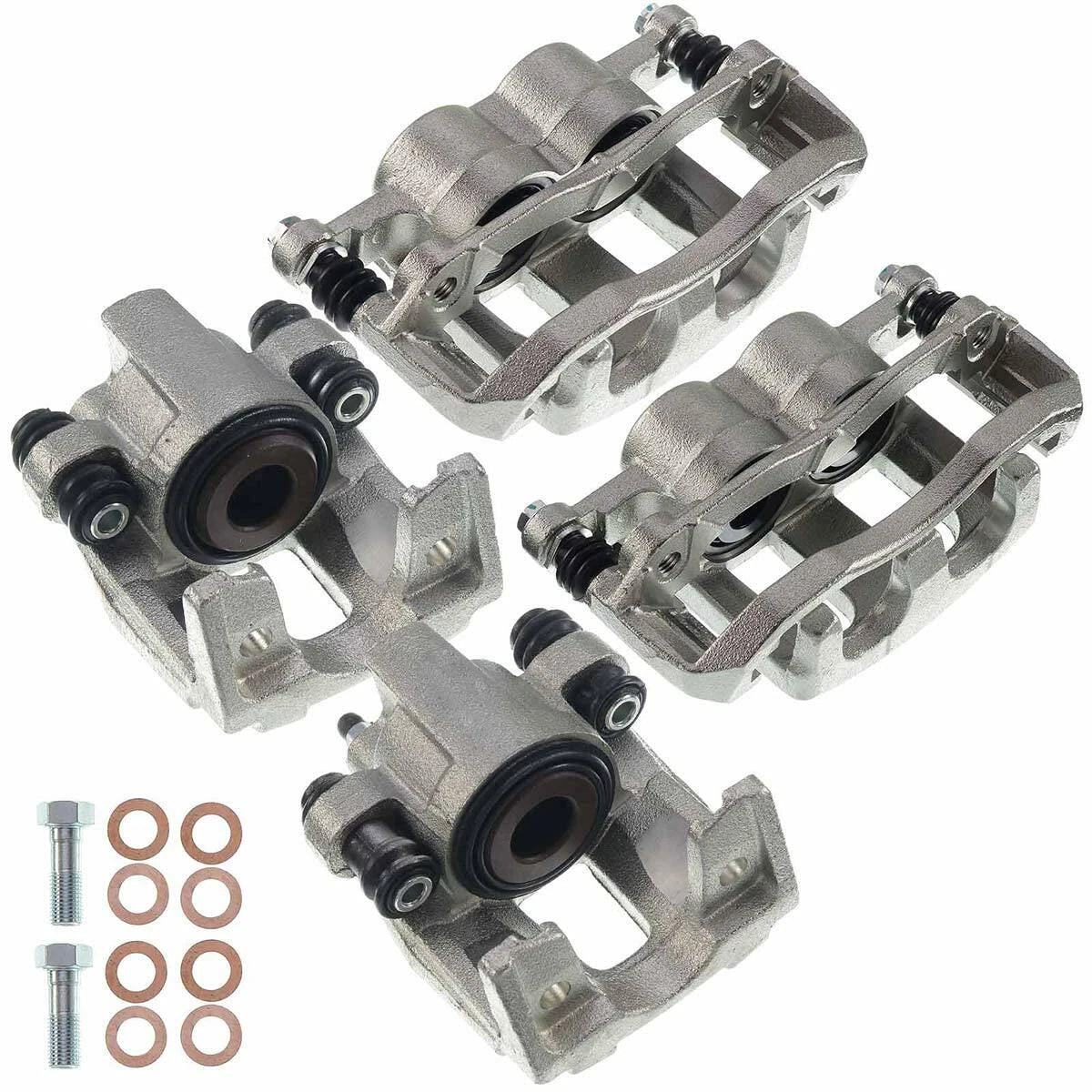 Set of 4 Front & Rear Disc Brake Calipers for Ford Explorer (2006–2010)