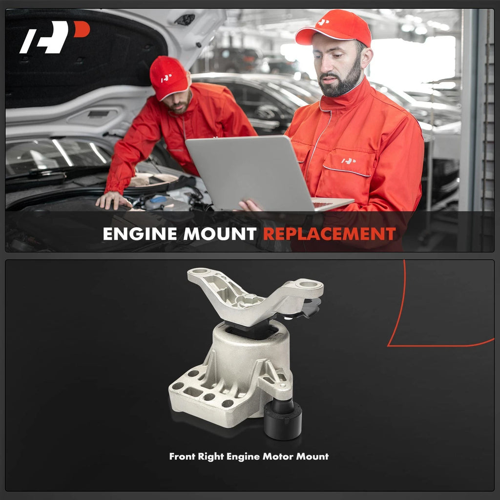 Front Right Engine Motor Mount for Ford Fusion Lincoln MKZ (2013-2017)