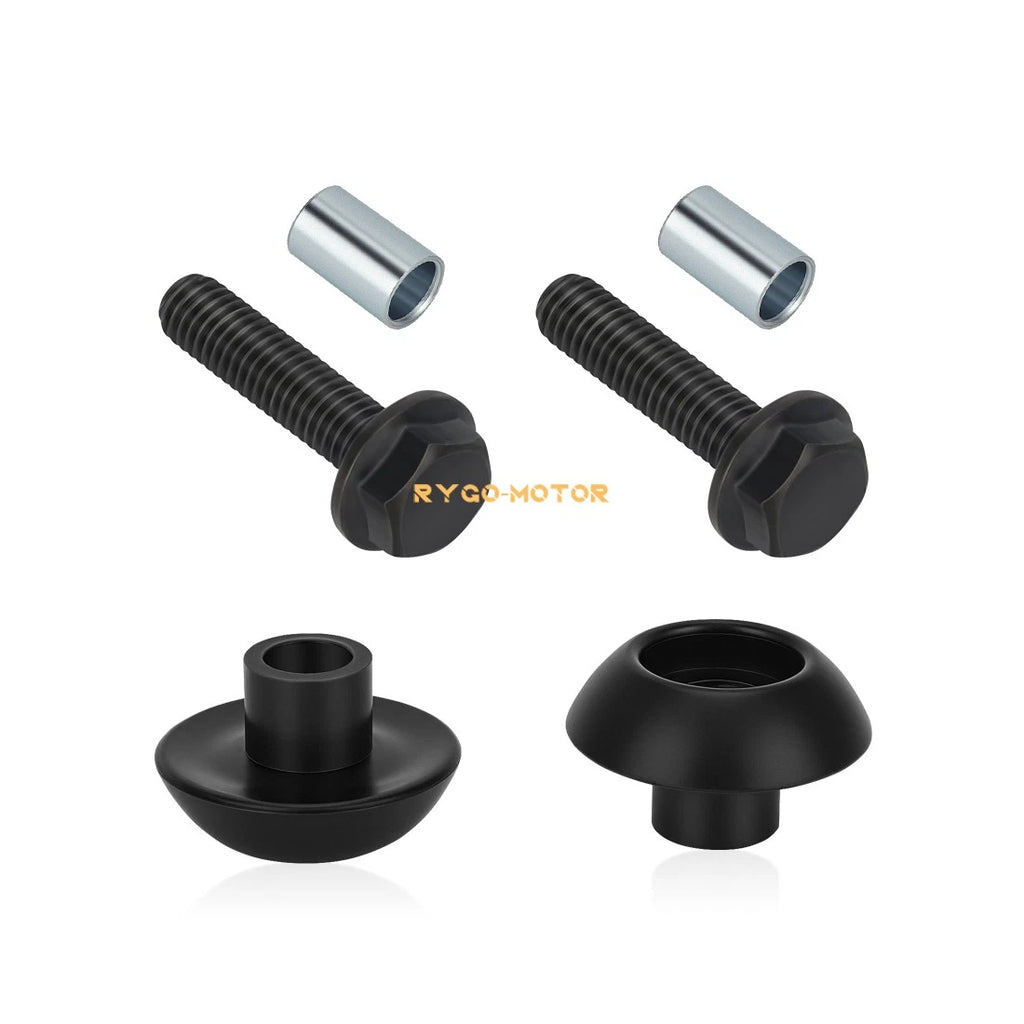 2X Handle Bar End Guard Kit for Honda TRX250 FourTrax Recon Sportrax 250 (2002–2006)