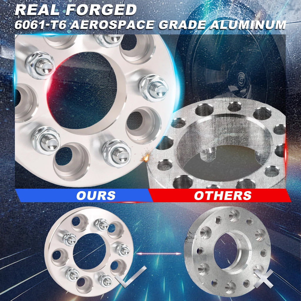 Set of 4 Wheel Spacer Adapters for Chevy Saturn Pontiac (5x110 to 5x100)