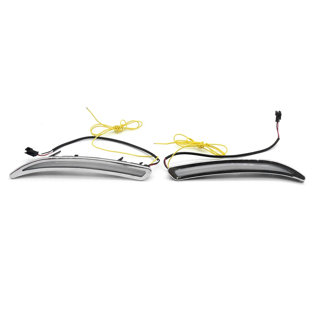 2X DRL LED Daytime Running Lights w/ Turn Signal for Buick Regal GS (2008–2017)