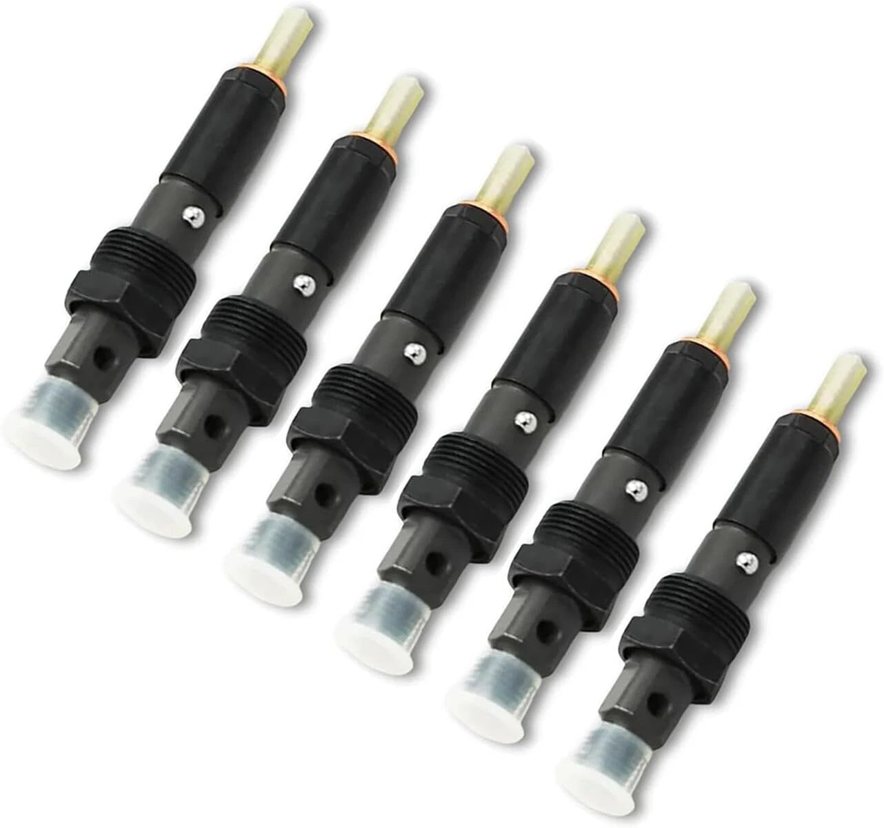 Set of 6 Fuel Injectors 3802327 3902969 3909454 for Cummins B4.5 4BT 4BTA 6BT 5.9L
