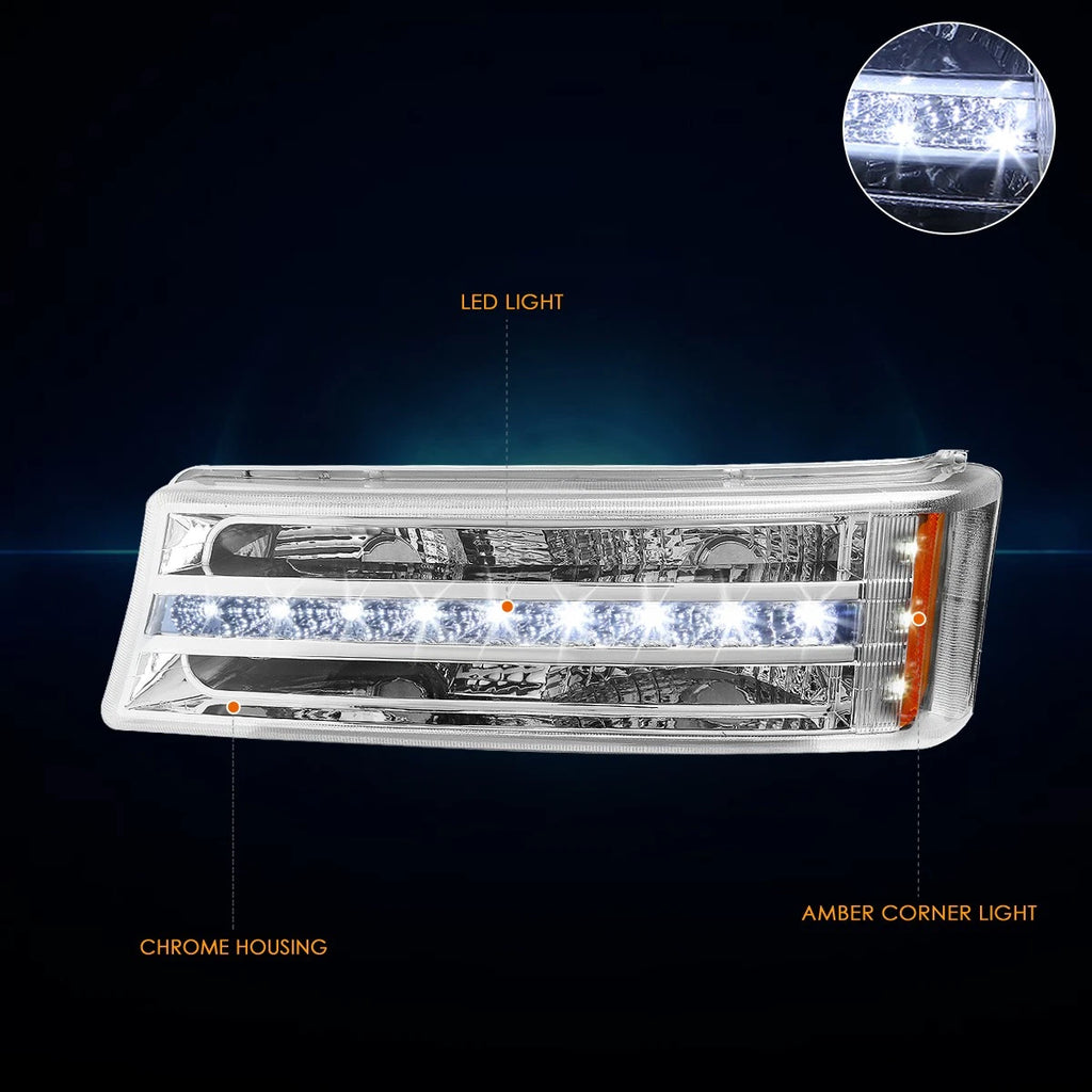 Nuvision LED 2-Stage Sequential 3rd Tail Brake Light for Silverado Sierra (2007–2014)