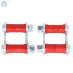 Rear Leaf Spring Polyurethane Shackle Kit for Chevy 150 210 Bel Air (1955)