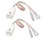 Dash Tweeter Speaker Install Wiring Harness for Dodge Ram 1500 2500 3500 (2006–2018)