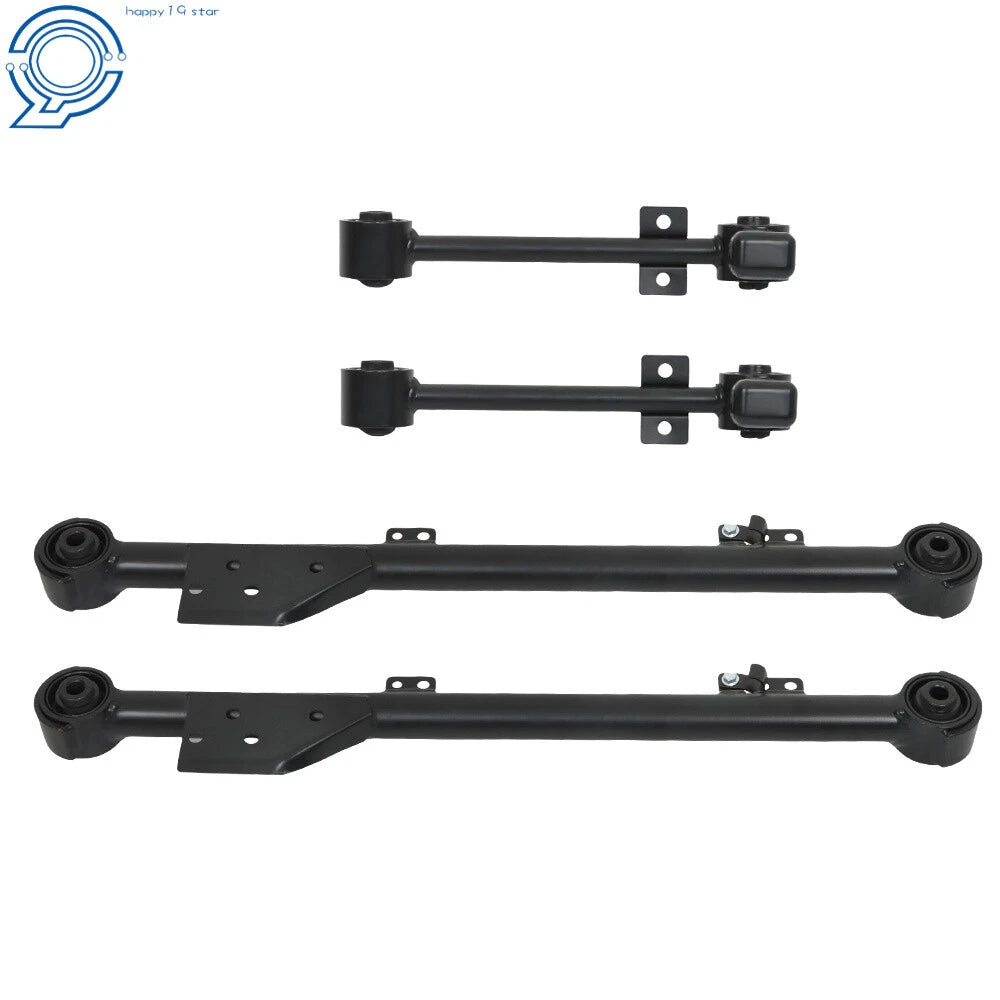 Set of 2 Rear Upper & Lower Trailing Control Arms for Infiniti QX4 (1997–2003)