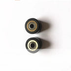 Set of 4 Brass Press Rollers with Bearings 4x11x16mm for Engraving Tools