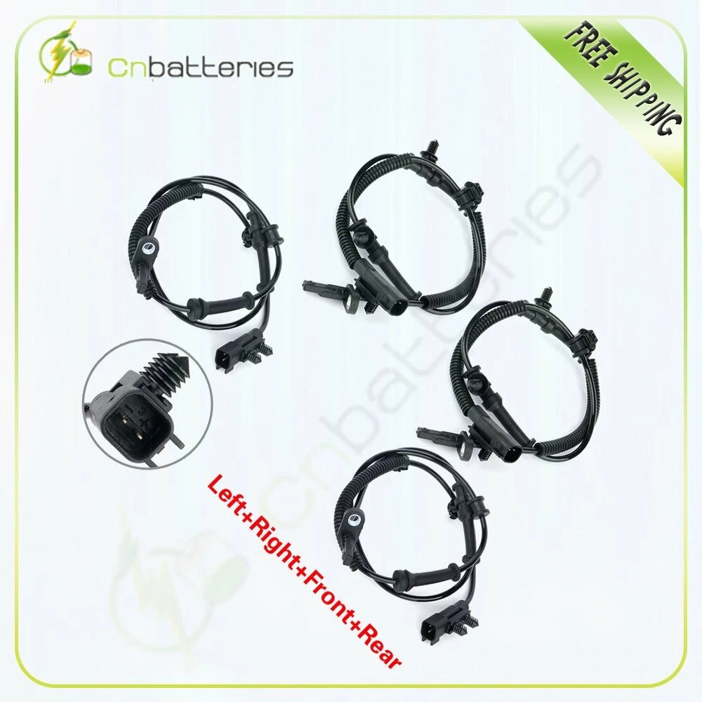 4X ABS Wheel Speed Sensor for Jeep Grand Cherokee (2011–2014)