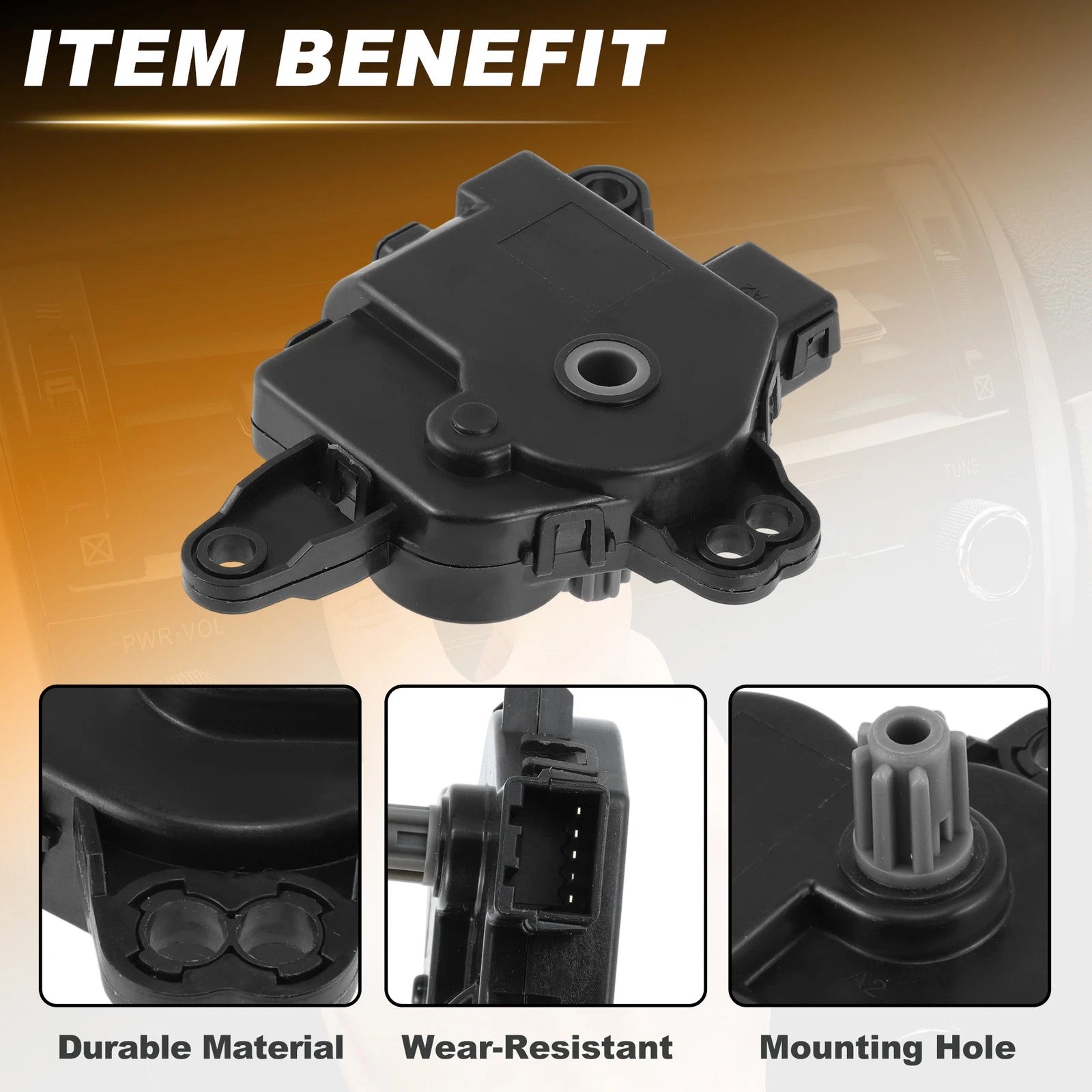 HVAC Heater Blend Door Actuator for Hyundai Santa Fe Sport (2013–2018)