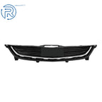 Front Upper Grille for Chevy Sonic (2017-2020) Matte Black Chrome