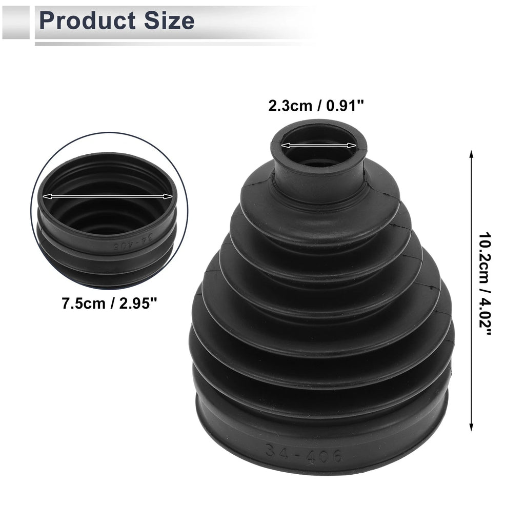 Inner CV Joint Boot Kit with Clamps for Mercedes-Benz C300 (2008–2014)