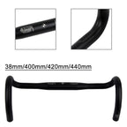 Curved Handlebar 25.4/31.8mm for Road Bike (380/400/420mm)