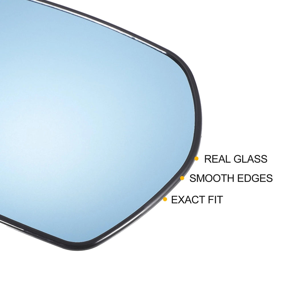 Pair Blue Heated Mirror Glass for Honda Odyssey (2009–2013)