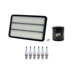 Wix Engine Air Oil Filters & NGK Spark Plugs Kit for Camry ES300 (1992–1996)