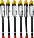 Set of 6 Fuel Injectors 7W-7026 for Caterpillar 3406B 3412 D9R