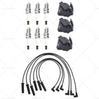 3 Pack Ignition Coils + 6X Leads for Holden Statesman Commodore 10467067