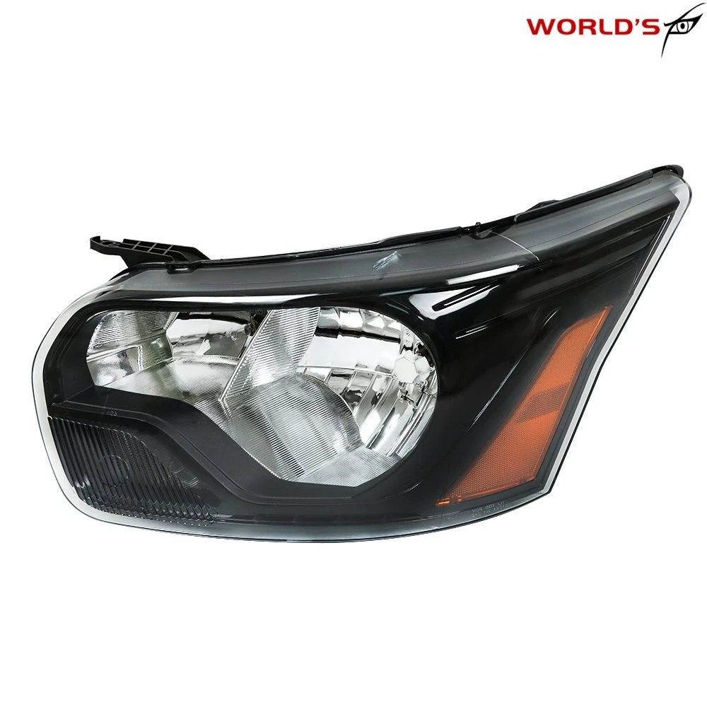 Halogen Black Headlight for Ford Transit 150 250 350 (2015–2021)